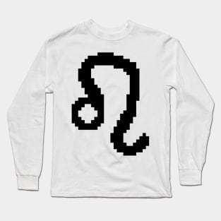 Leo pixel Long Sleeve T-Shirt